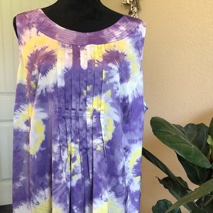 🌼Lane Bryant Sleeveless Blouse